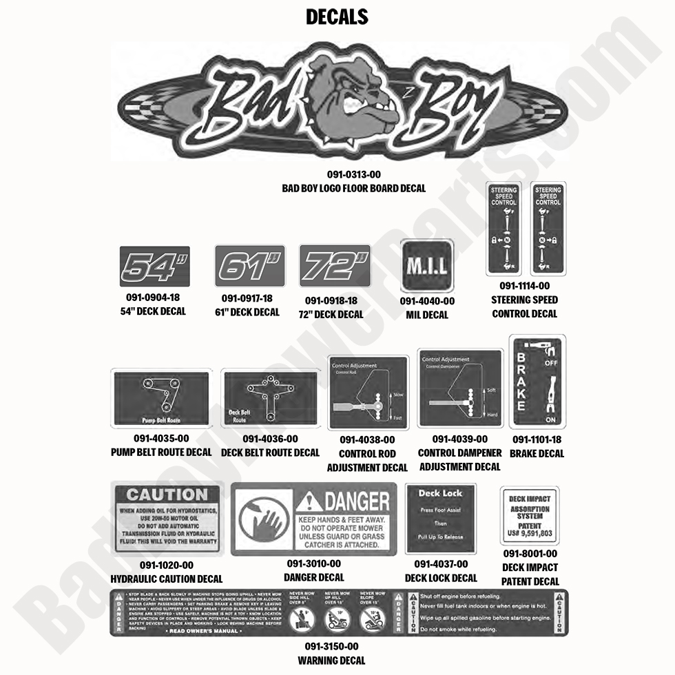 2020 Rogue - Decals - 1